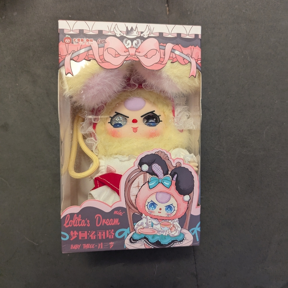 Lolita's Dream Baby Three Plush Toy - Yellow and Pink